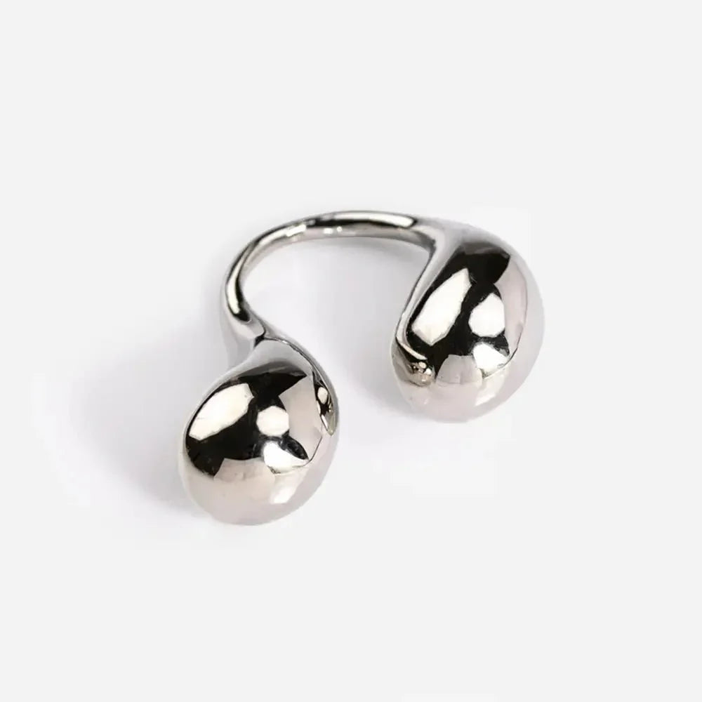 Chunky Water Drop Ring