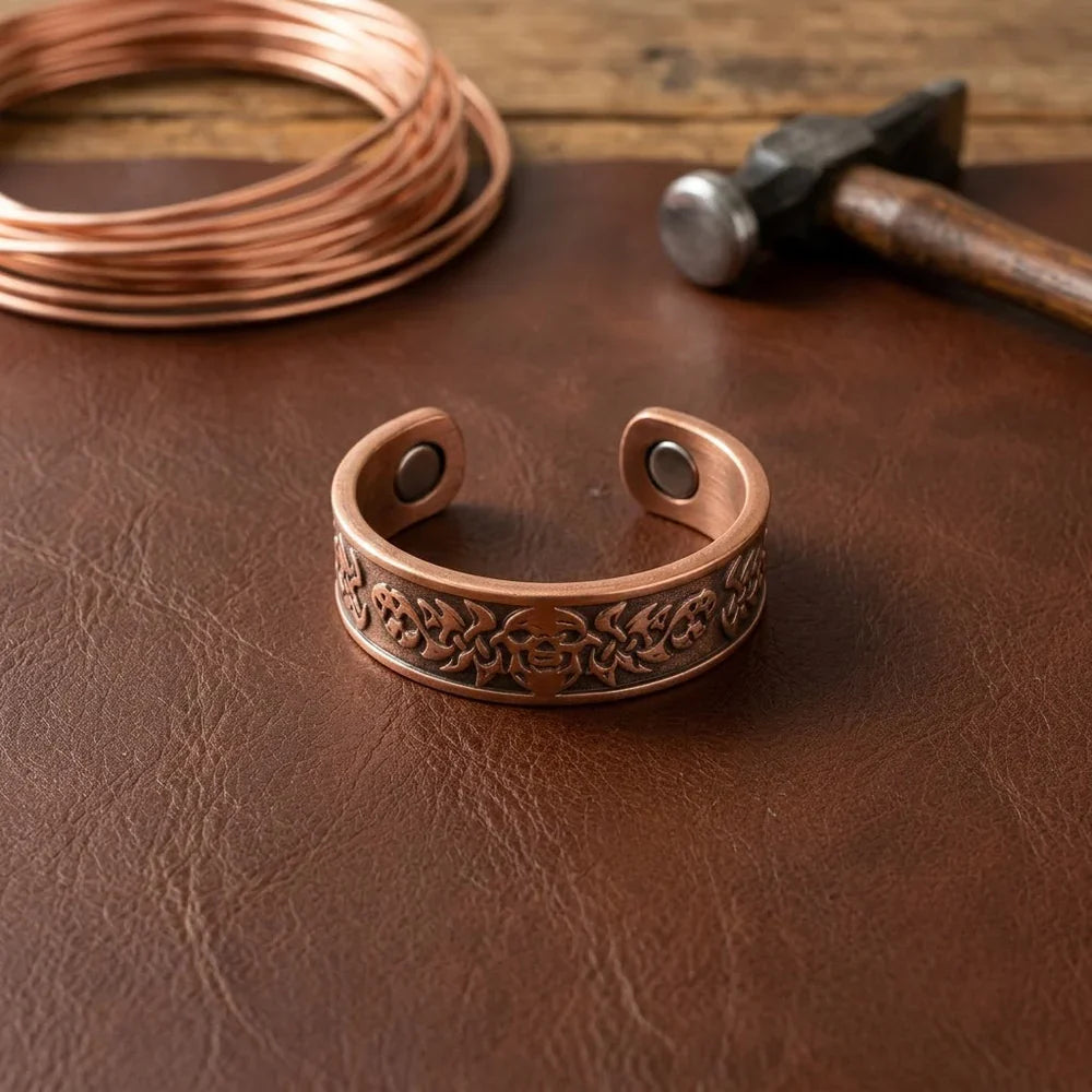 Clag Copper Harmony Ring