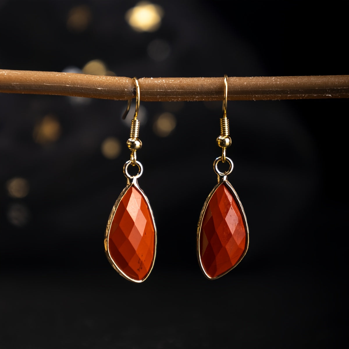 Majestic Horse Eye Cut Drop Earrings