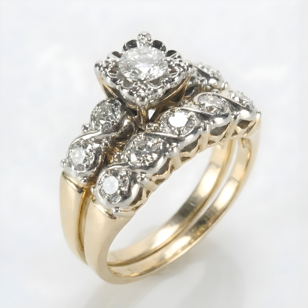 Classic Zirconia Bloom Ring
