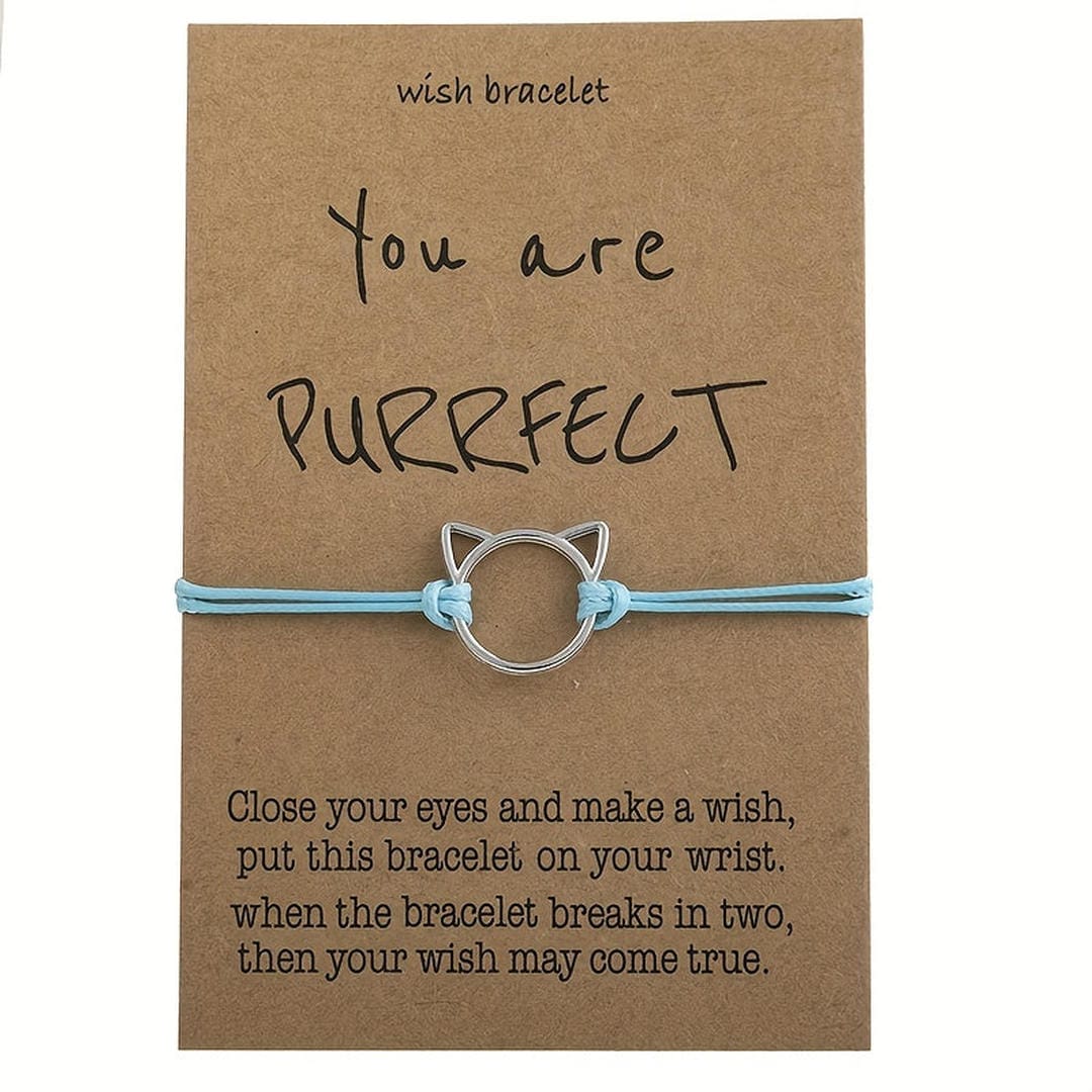 Purrrfect Silver Gifting Bracelet