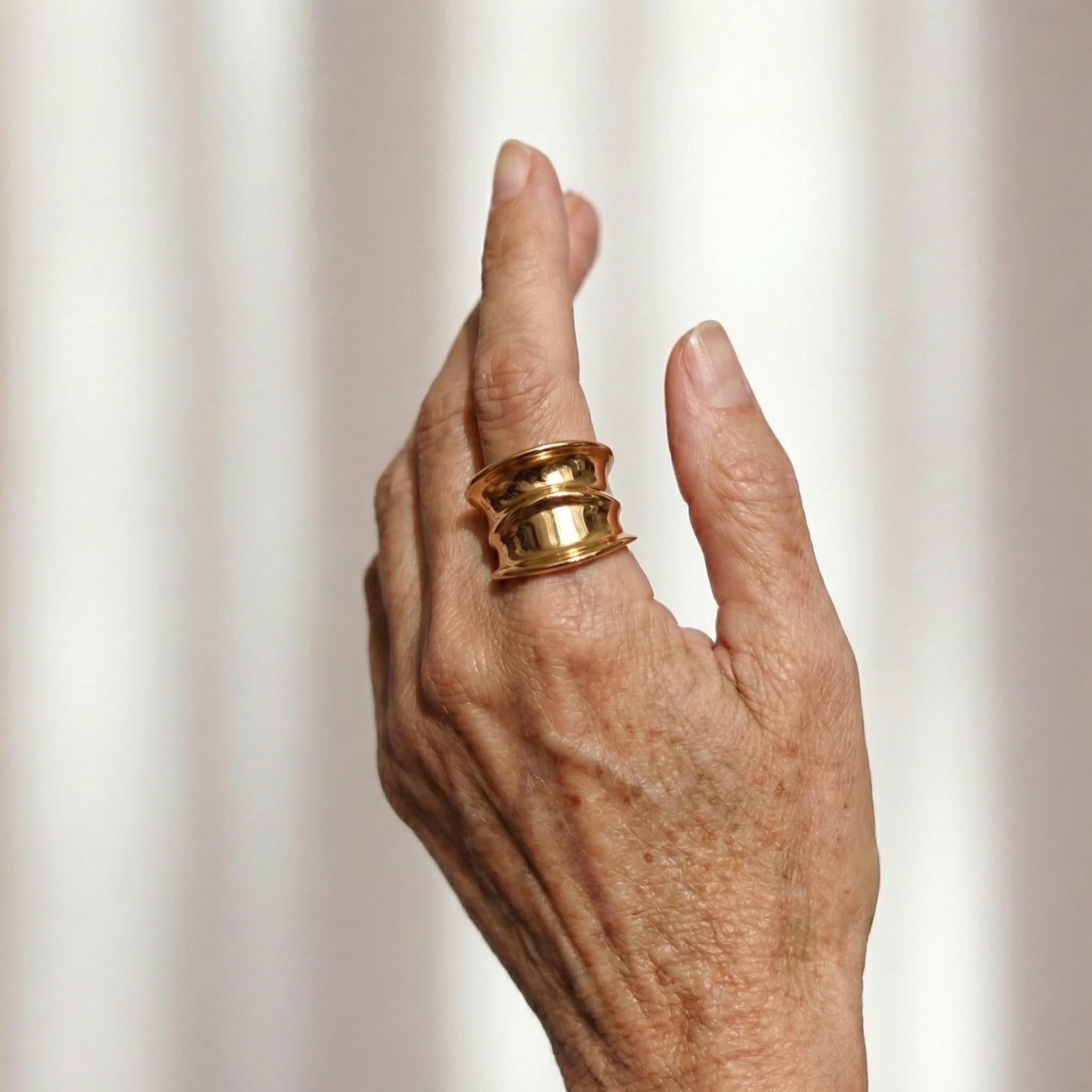 DuoSigma Irregular Ring