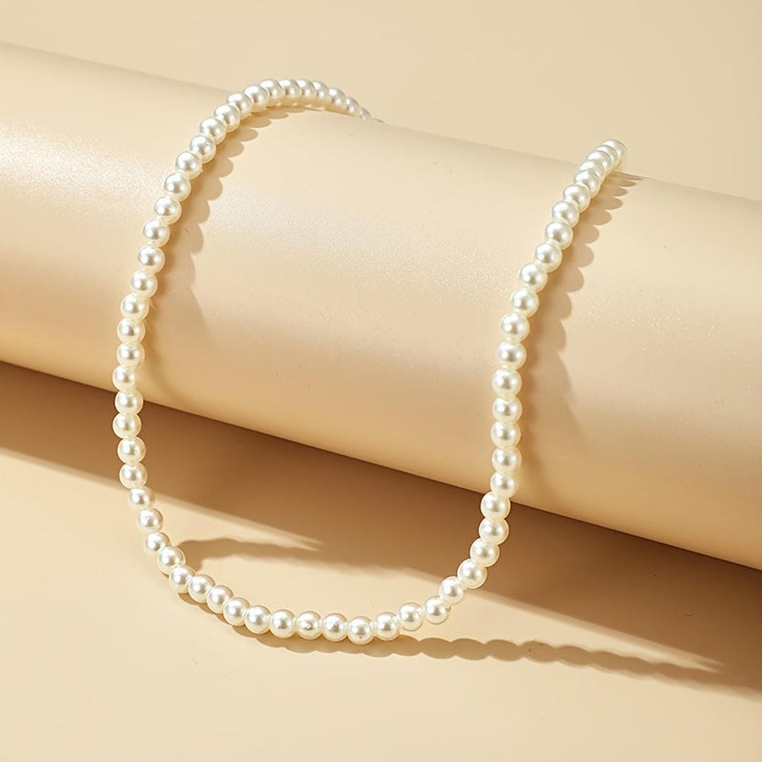 Bohemian Elegant Pearl Choker