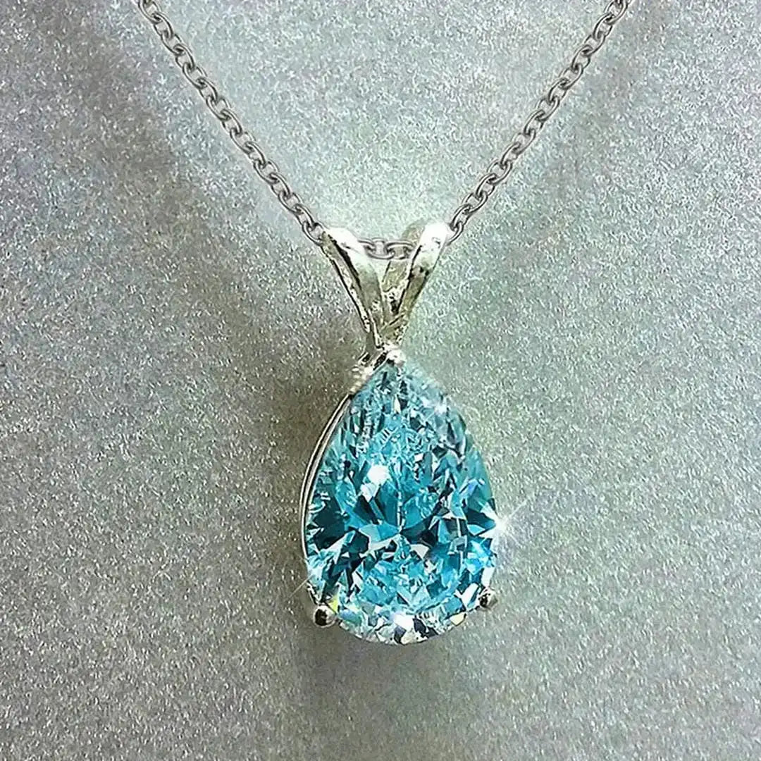 Elegant Ocean's Tear Necklace