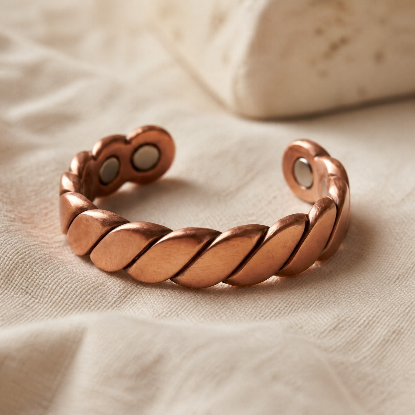 Knap Aura Copper Ring