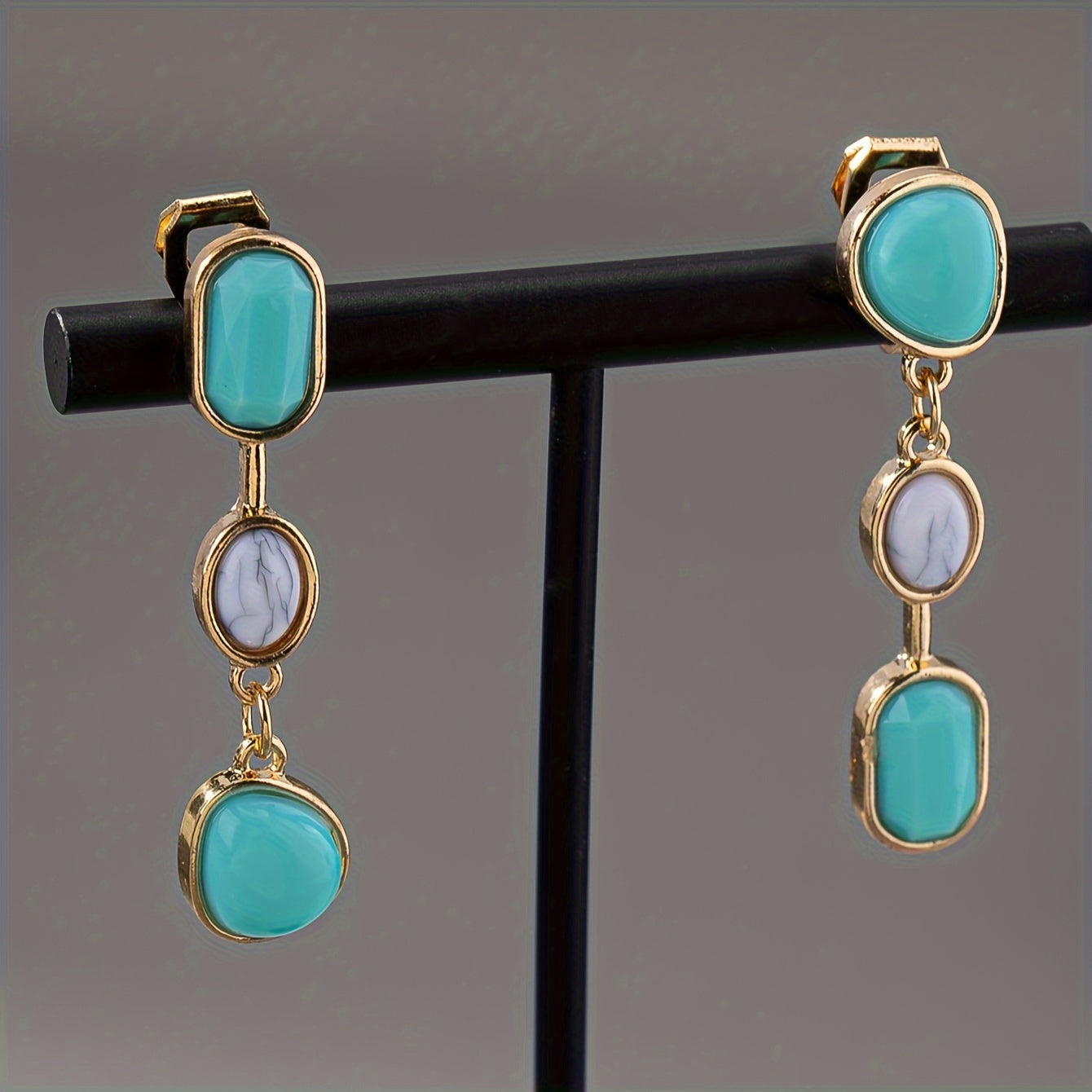 Timeless Trio Pearls Drop Earrings
