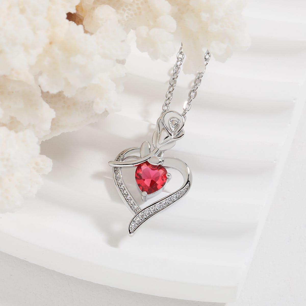 Heart Of Diamond Necklace
