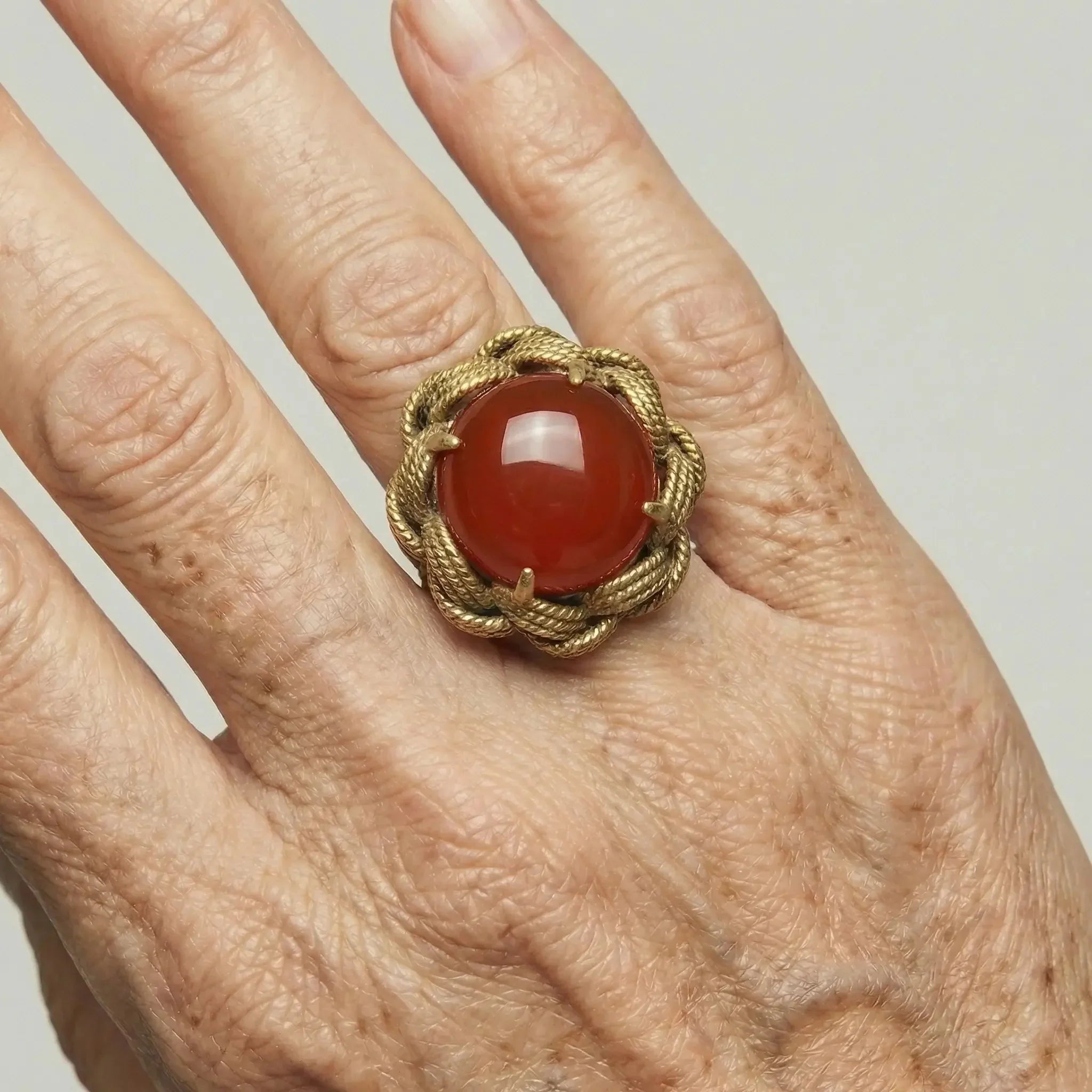 Fire Muse Statement Ring
