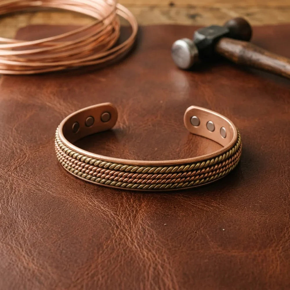 Aurorae Forge Copper Bracelet