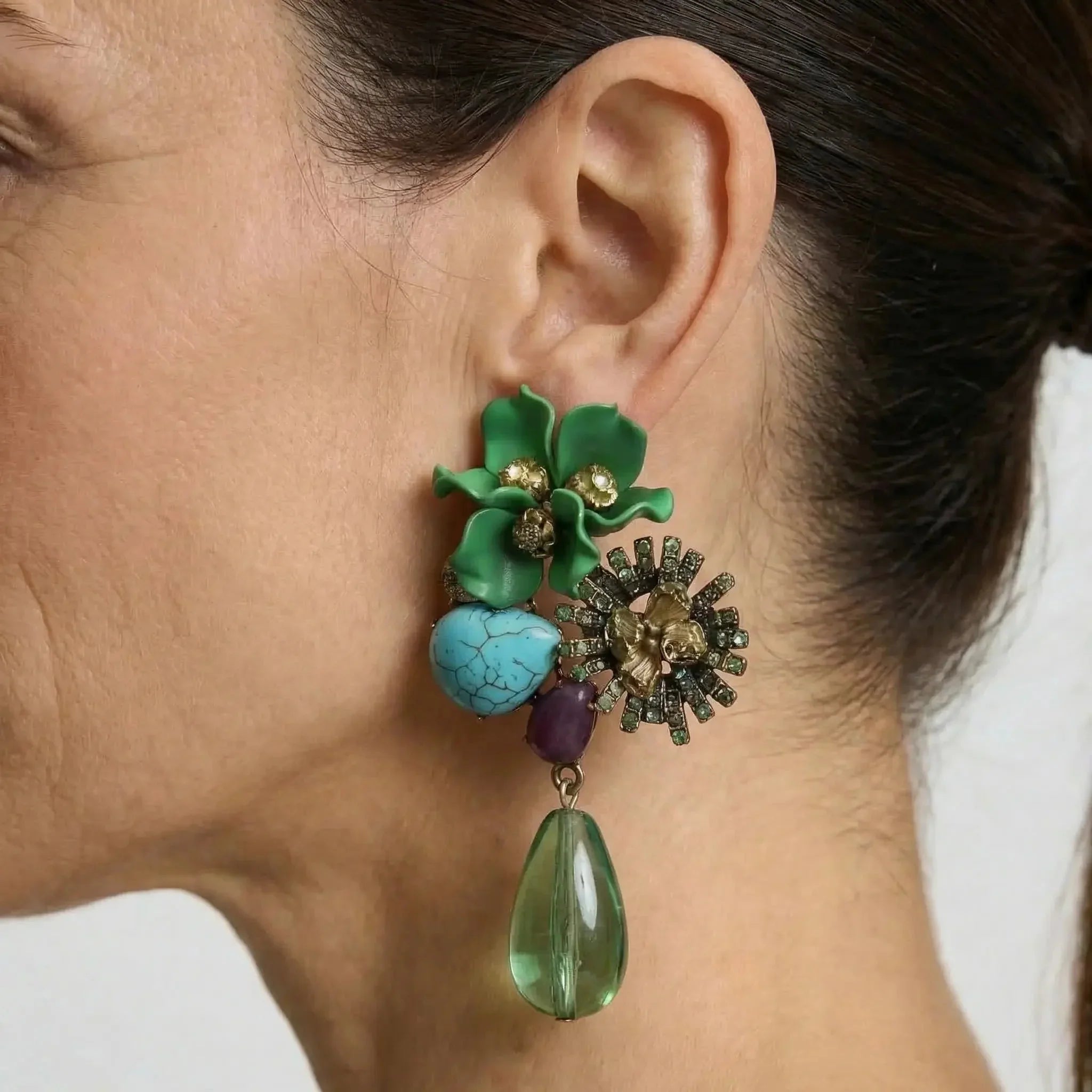 GardenMuse Drop Earrings