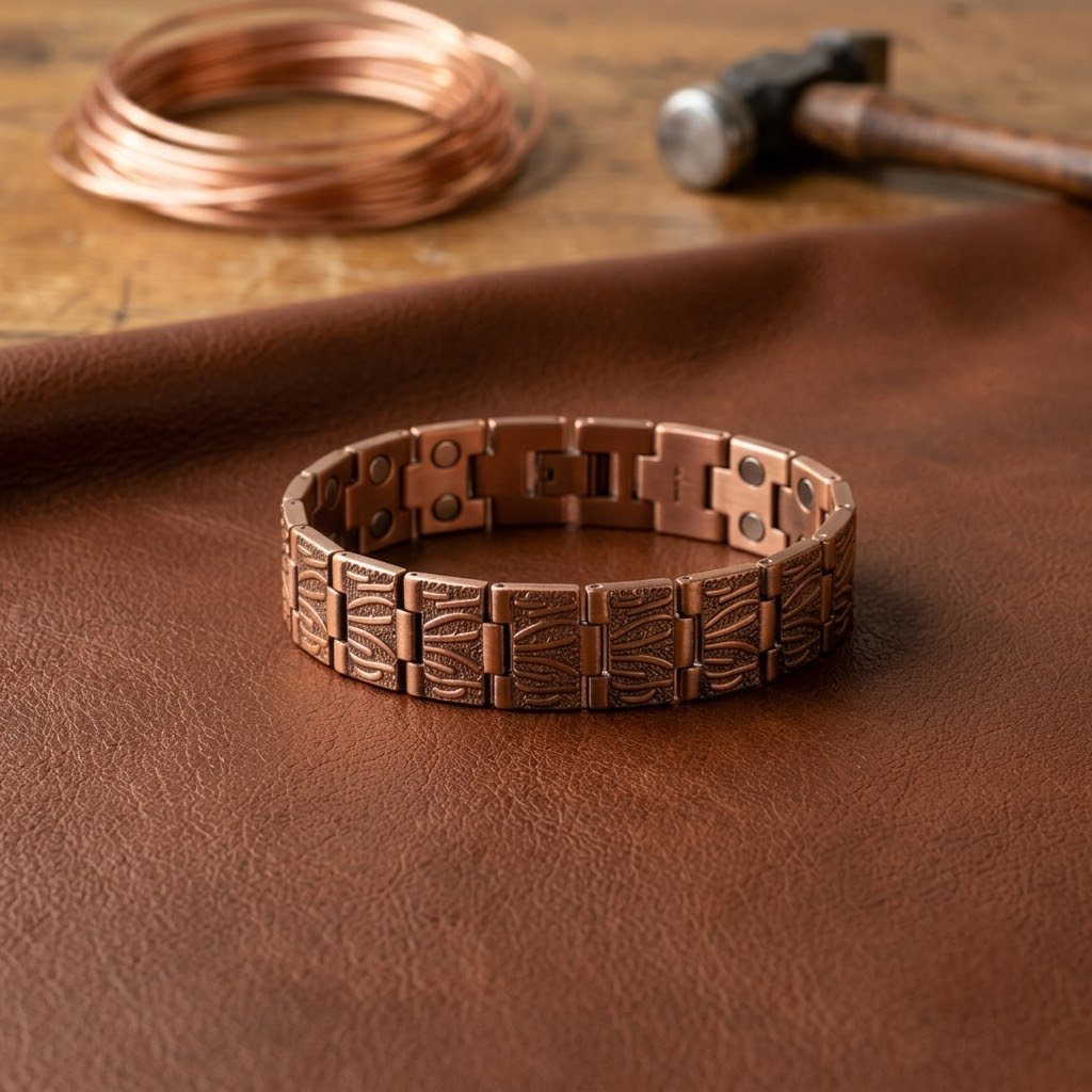 Fable Grit Copper Bracelet