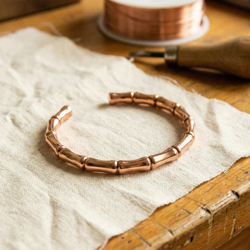 Evergreen Grove Copper Bracelet