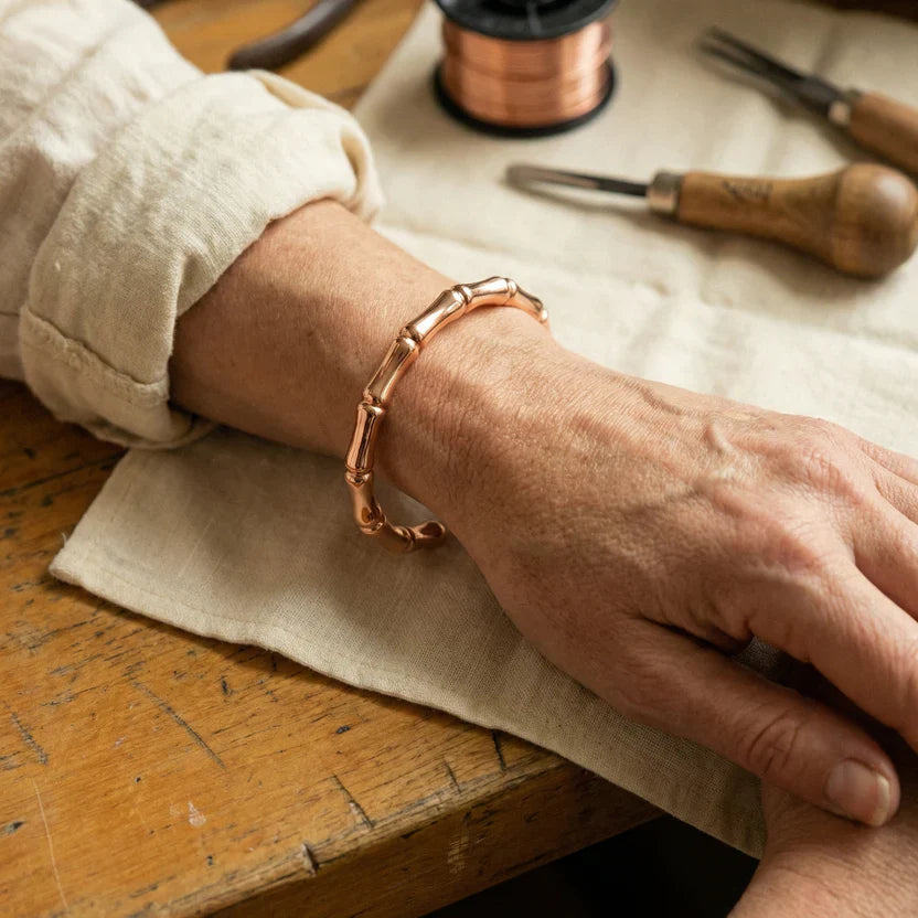 Evergreen Grove Copper Bracelet