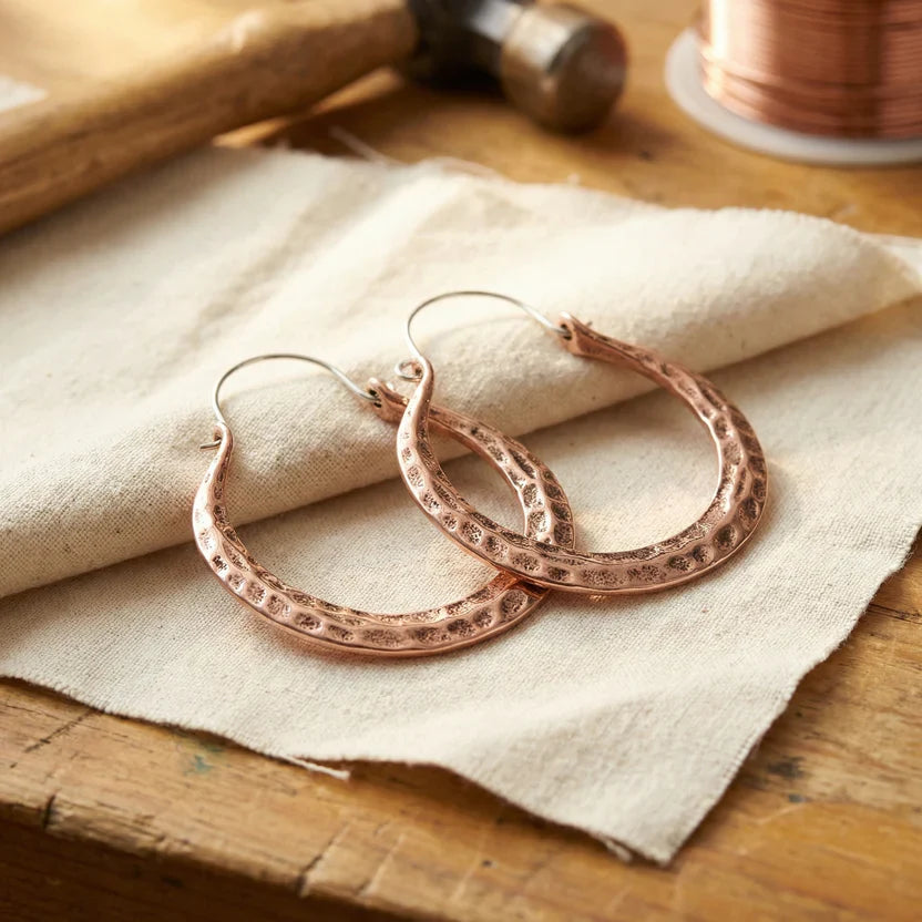 Ember Opulent Copper Earrings
