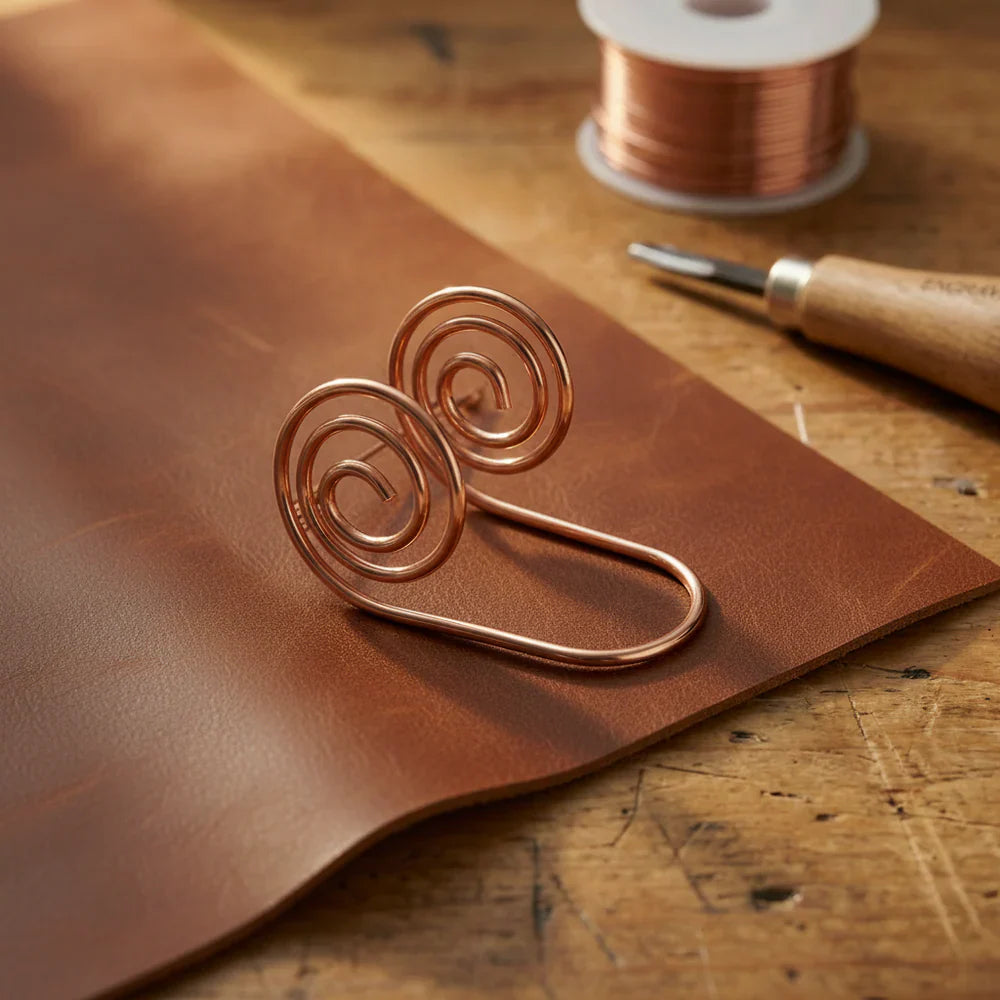 Twilight Flow Copper Hand Spiral