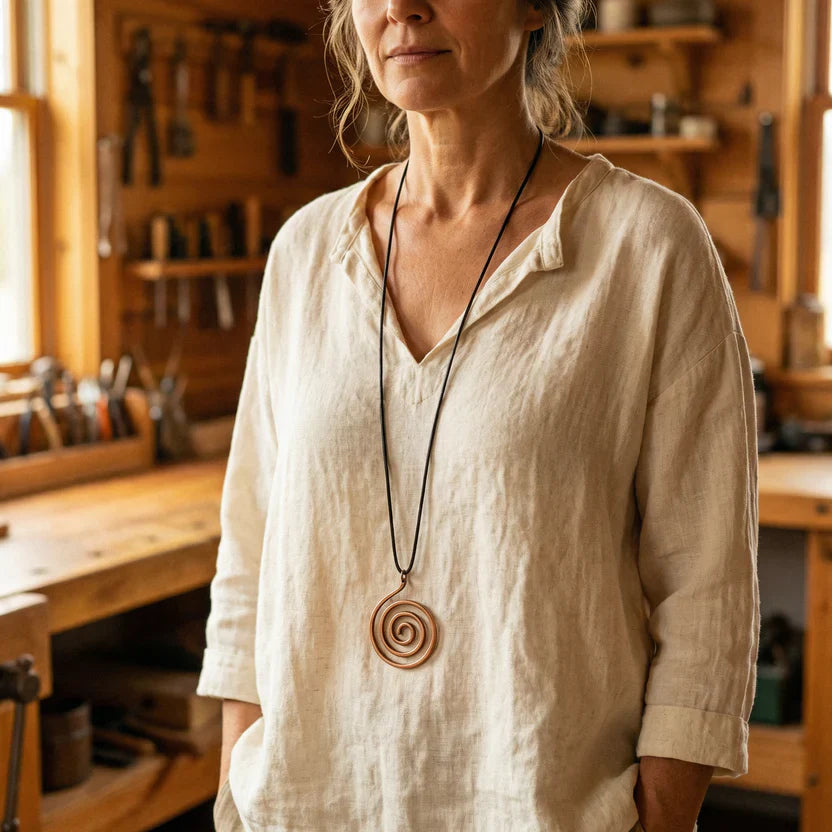 Ember Mesa Copper Necklace