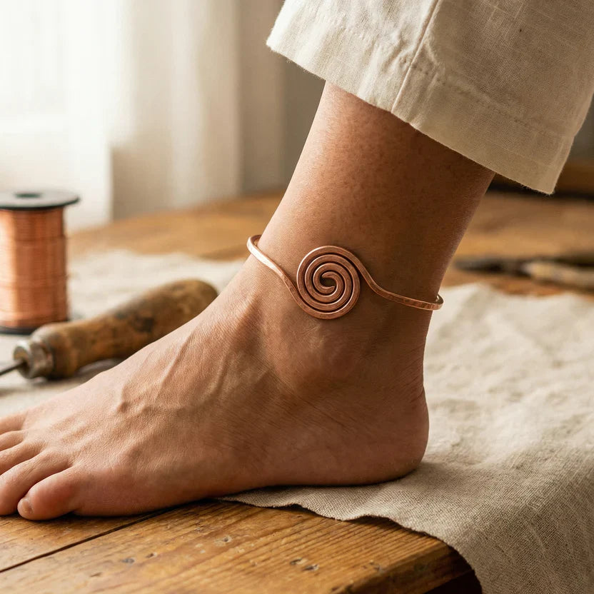 Coil Heritage Copper Anklet