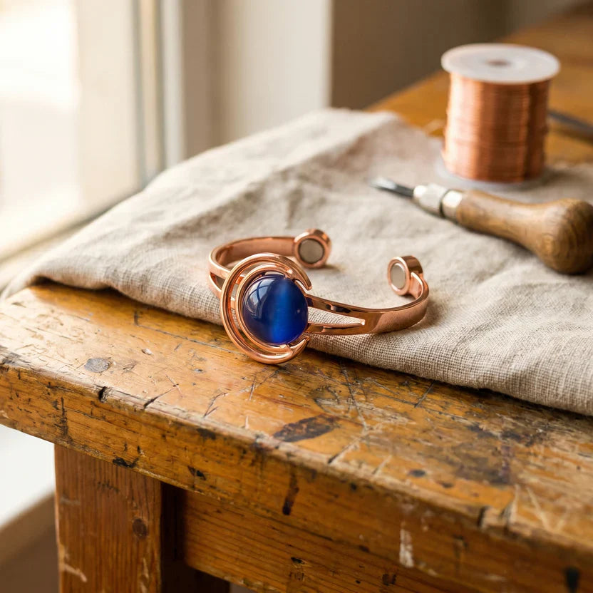 Imperial Orb Copper Bracelet
