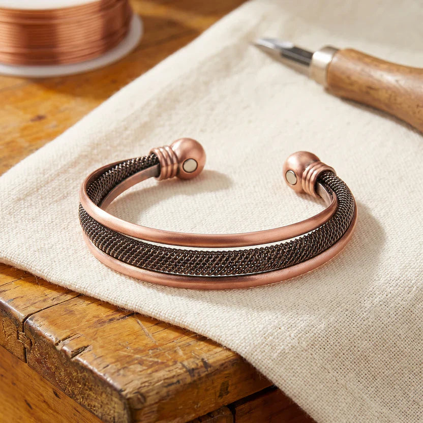 Canyon Cairn Copper Bracelet