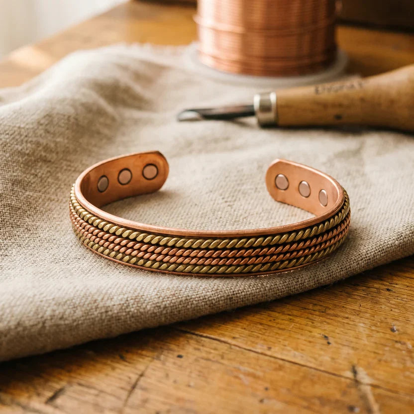 Hand-Forged Copper Bracelet