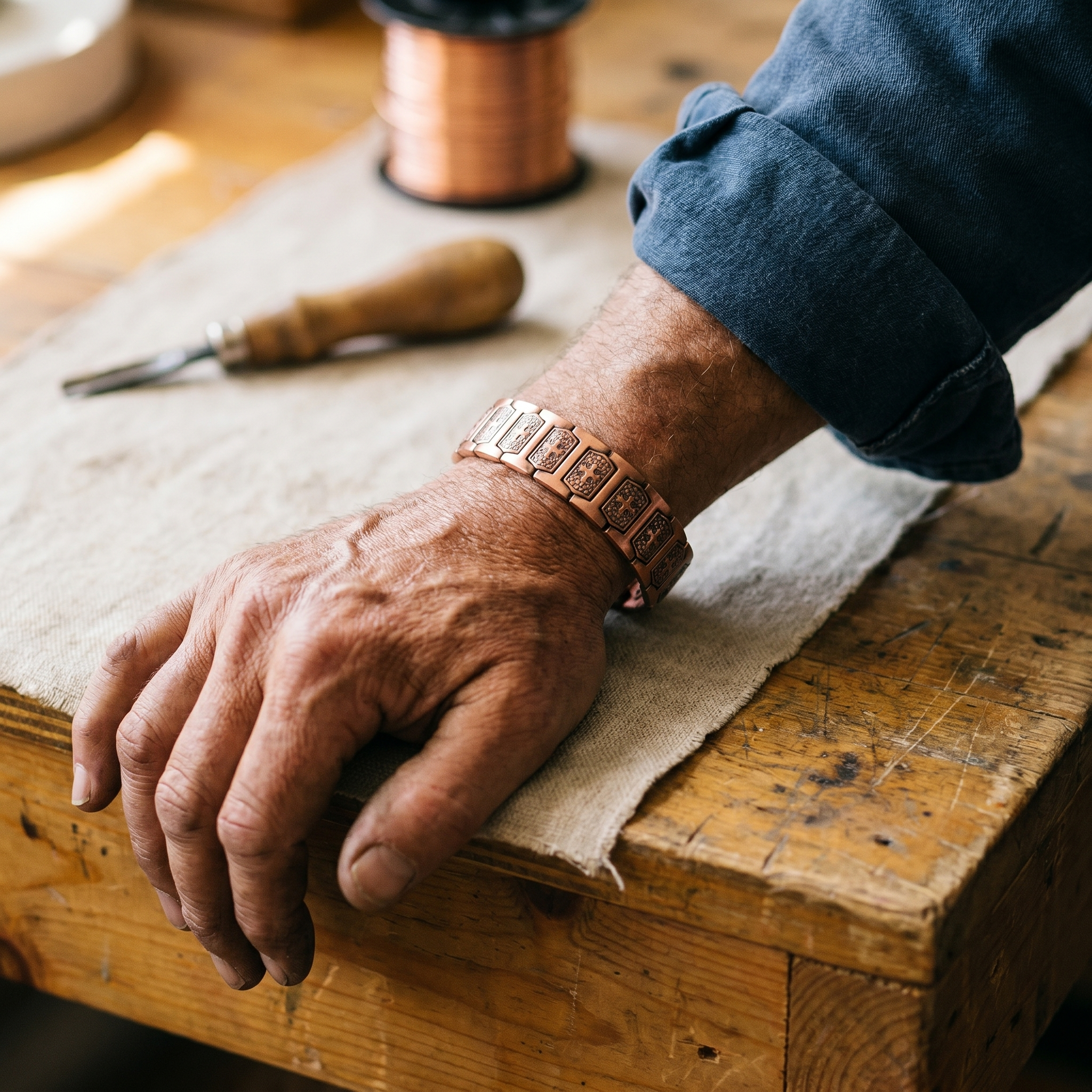 Adorn Gale Copper Bracelet