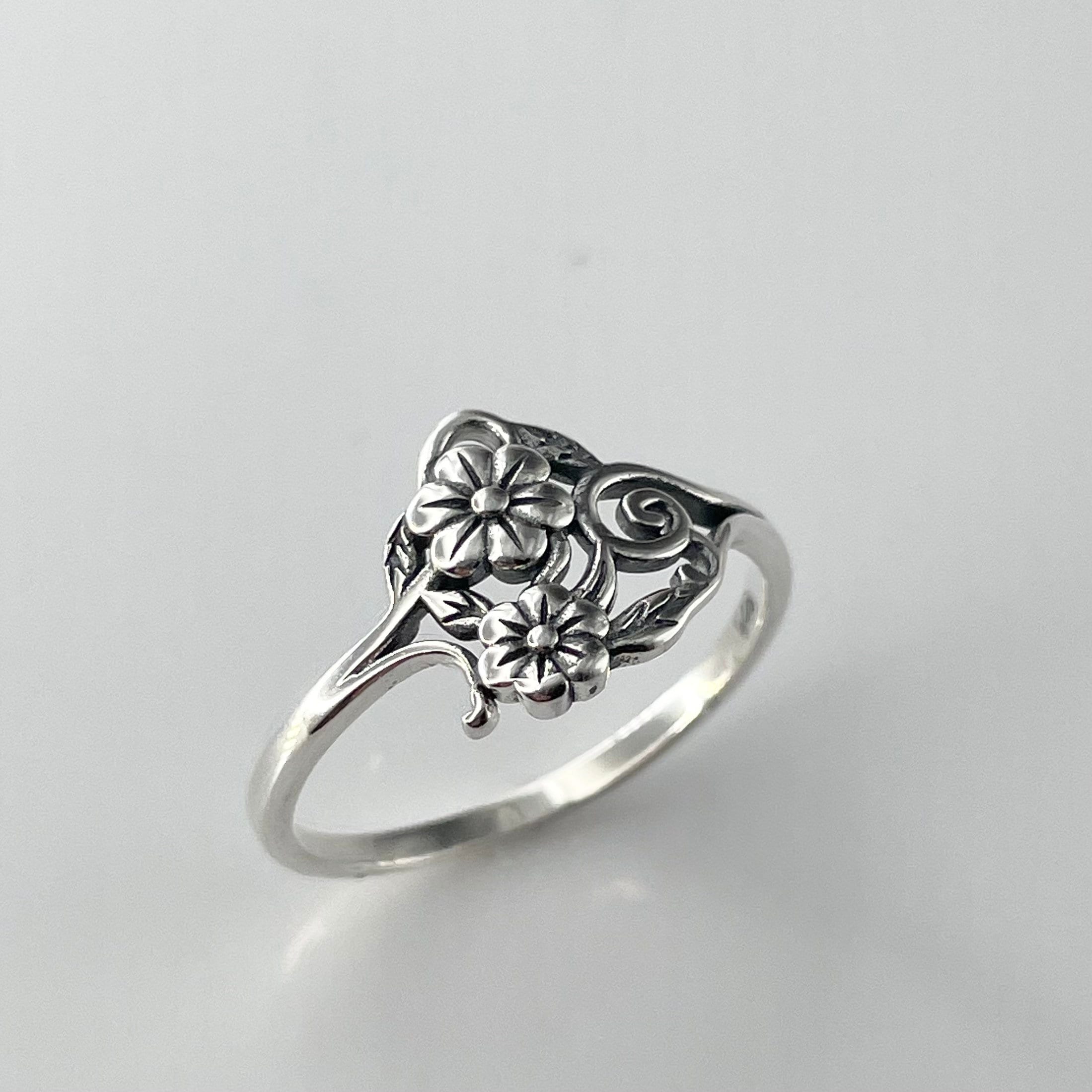 Classic Bohemian Sunflower Ring