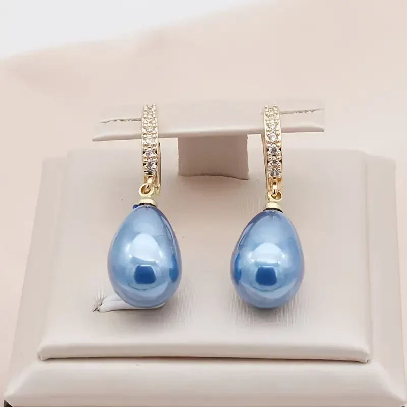 Ocean Opulence Gold Earrings