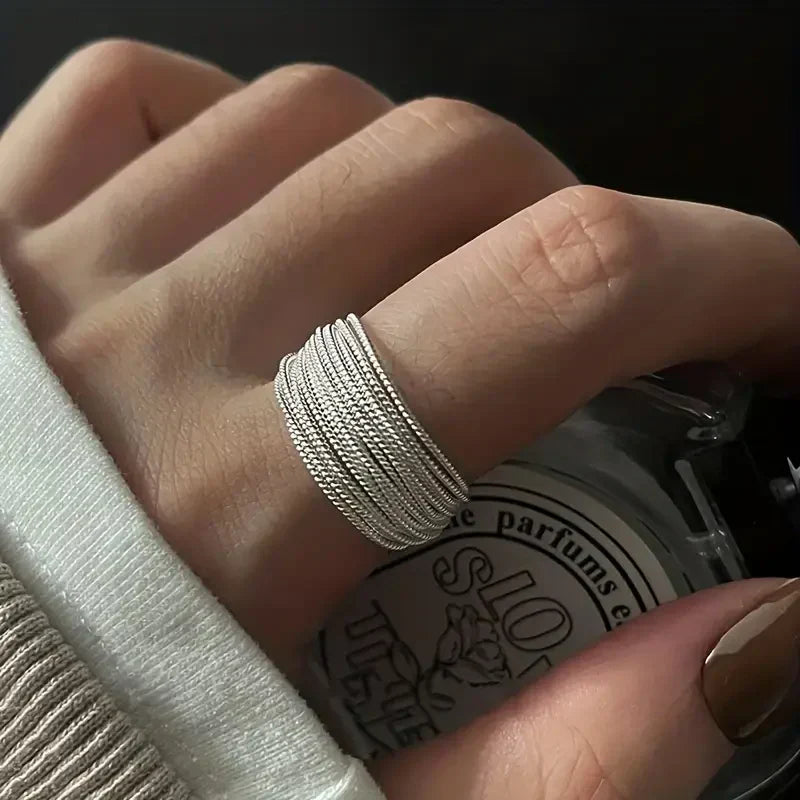 Moonveil Enchantment Silver Ring
