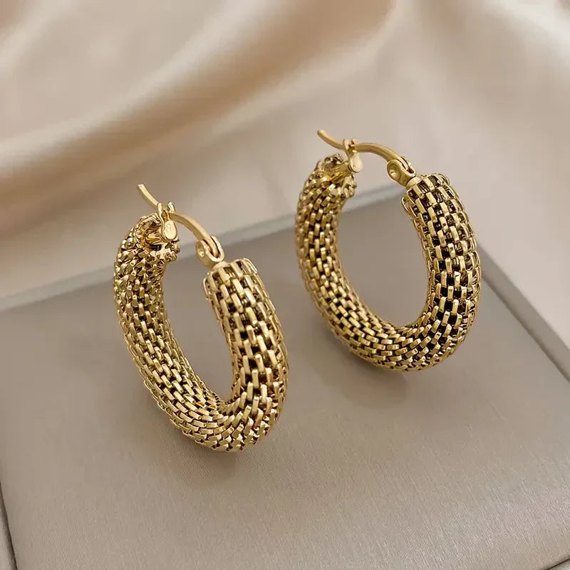 Elite Tide Hoop Earrings