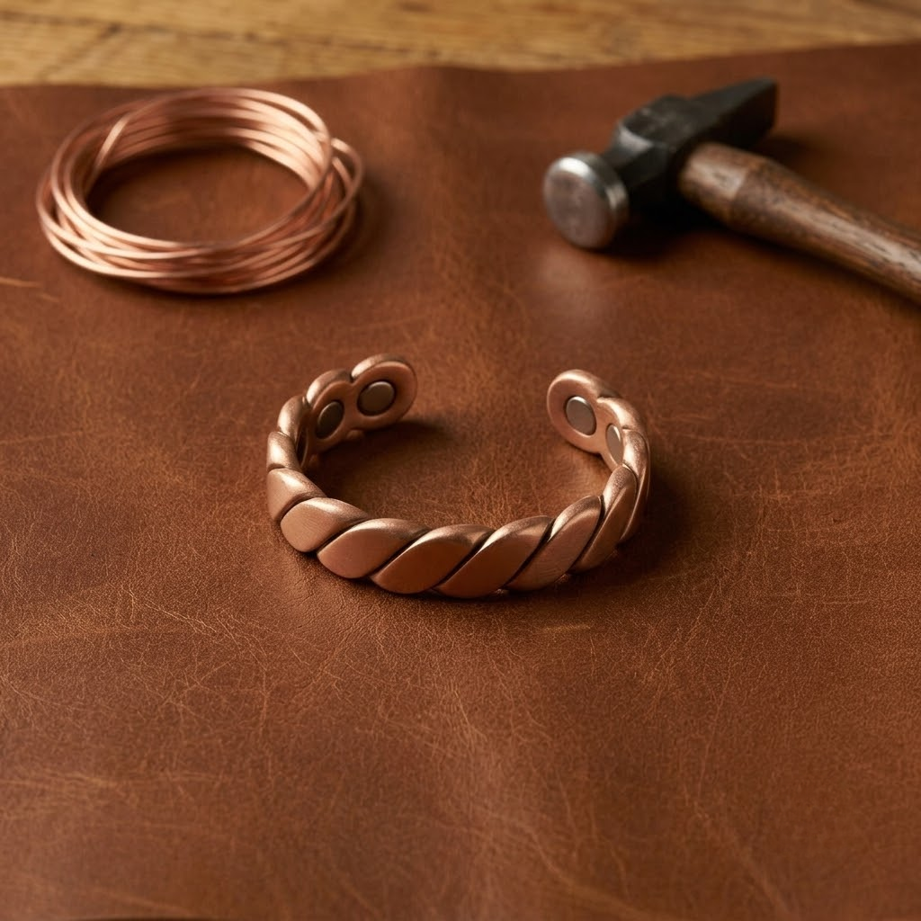 Sundown Knap Copper Ring
