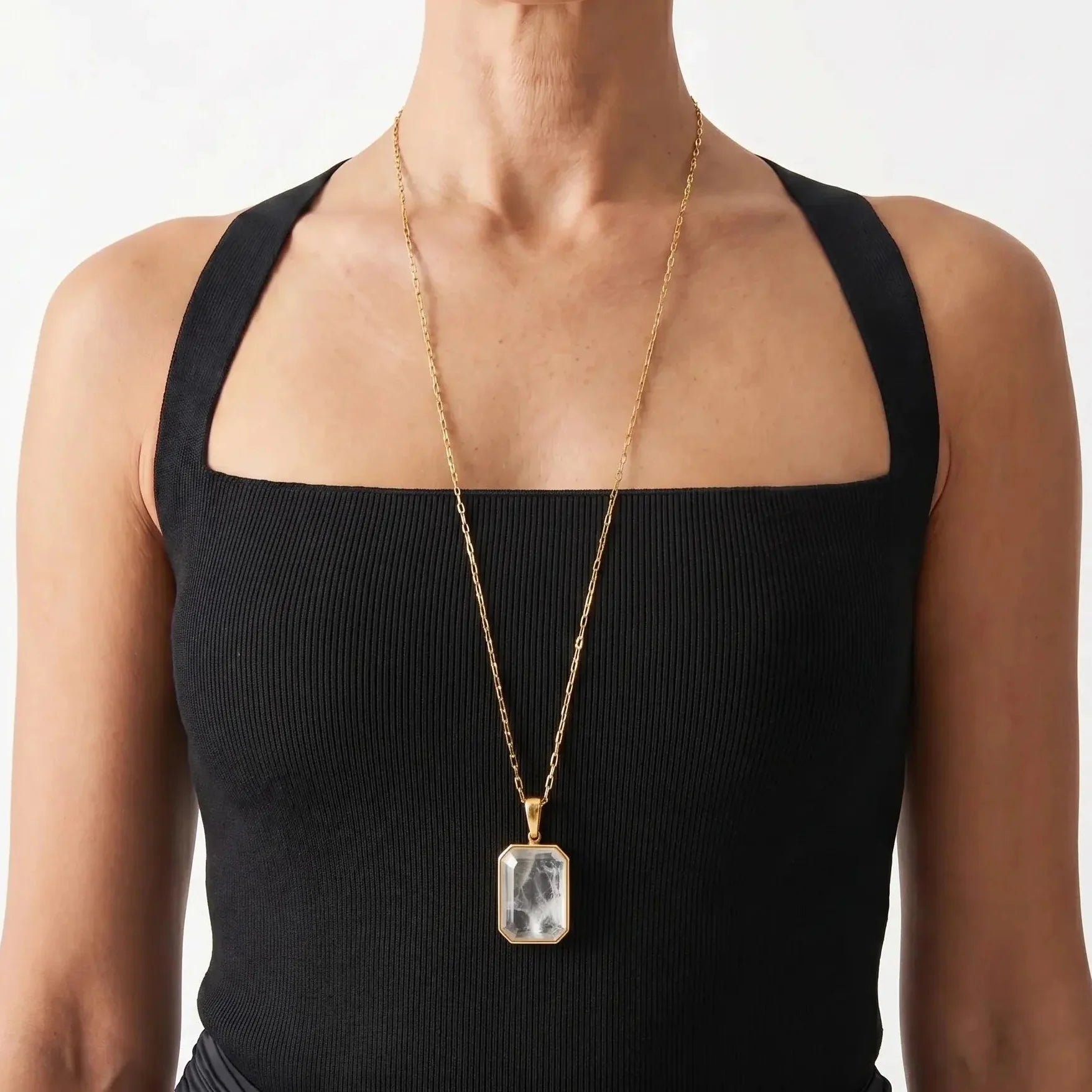 Marique Vintage Crystal Necklace