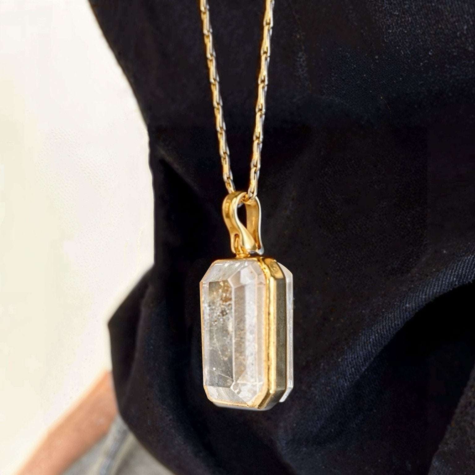 Marique Vintage Crystal Necklace