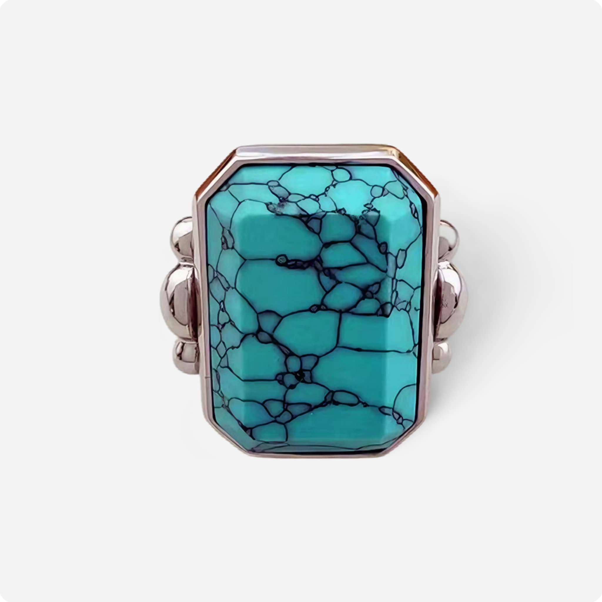 Marique French Vintage Turquoise Ring