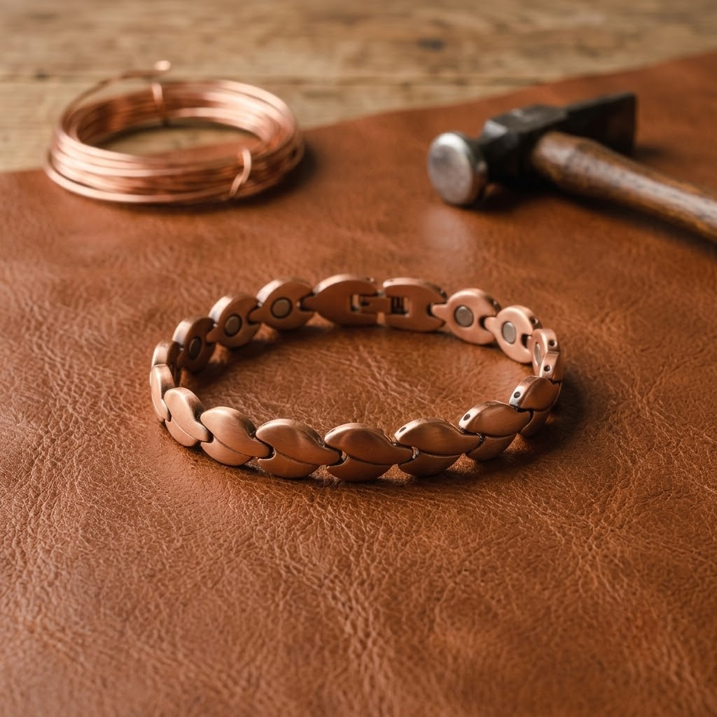 Juniper Marsh Copper Anklet