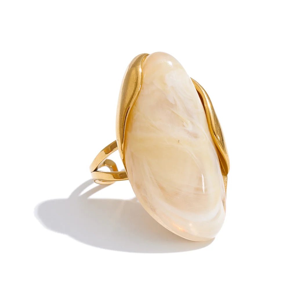 Mono Stone SS Ring