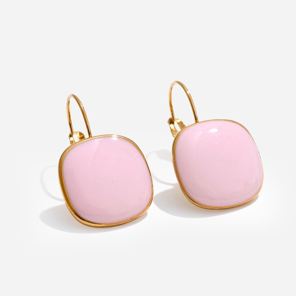 Nova Tile Drop Earrings