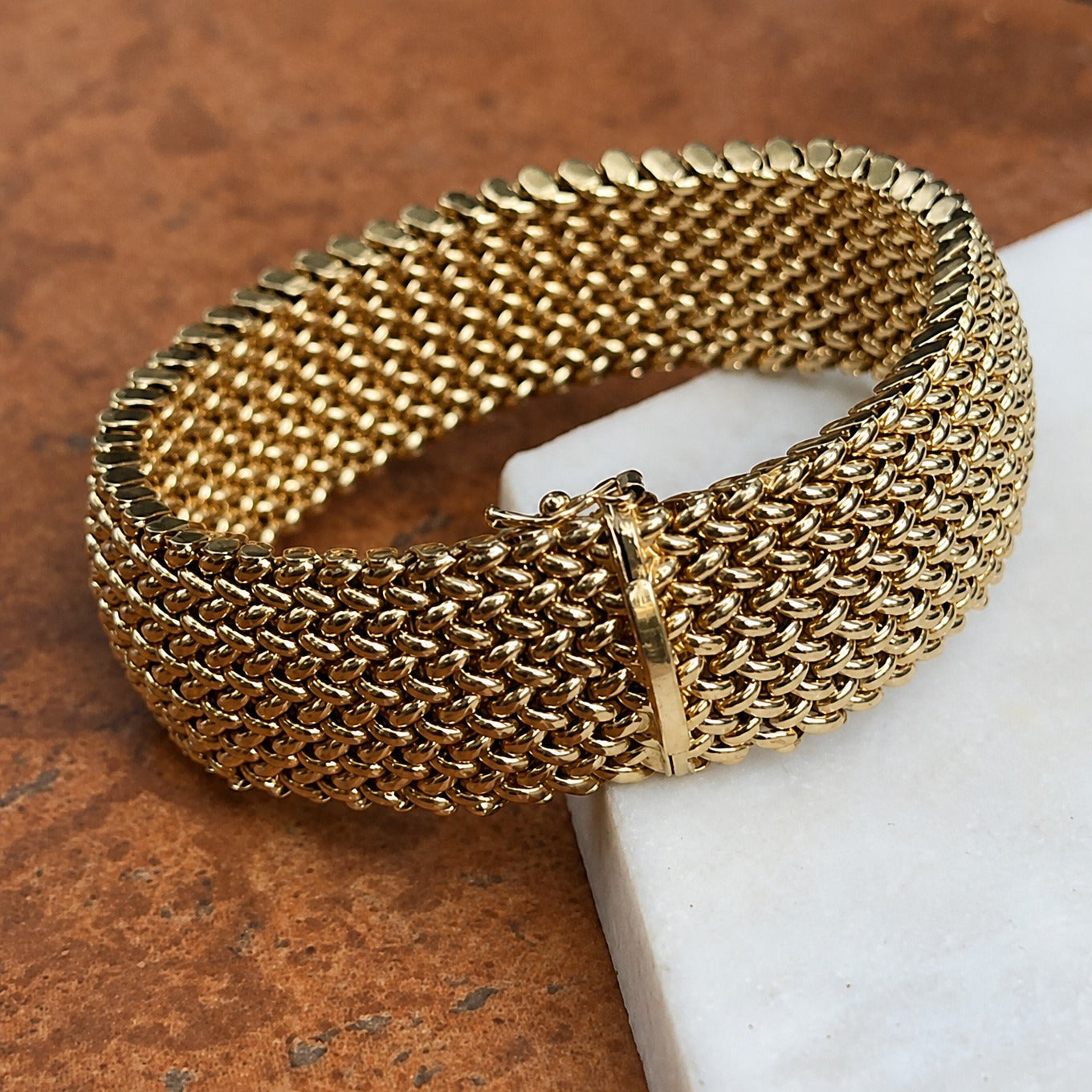Royal Golden Mesh Bracelet