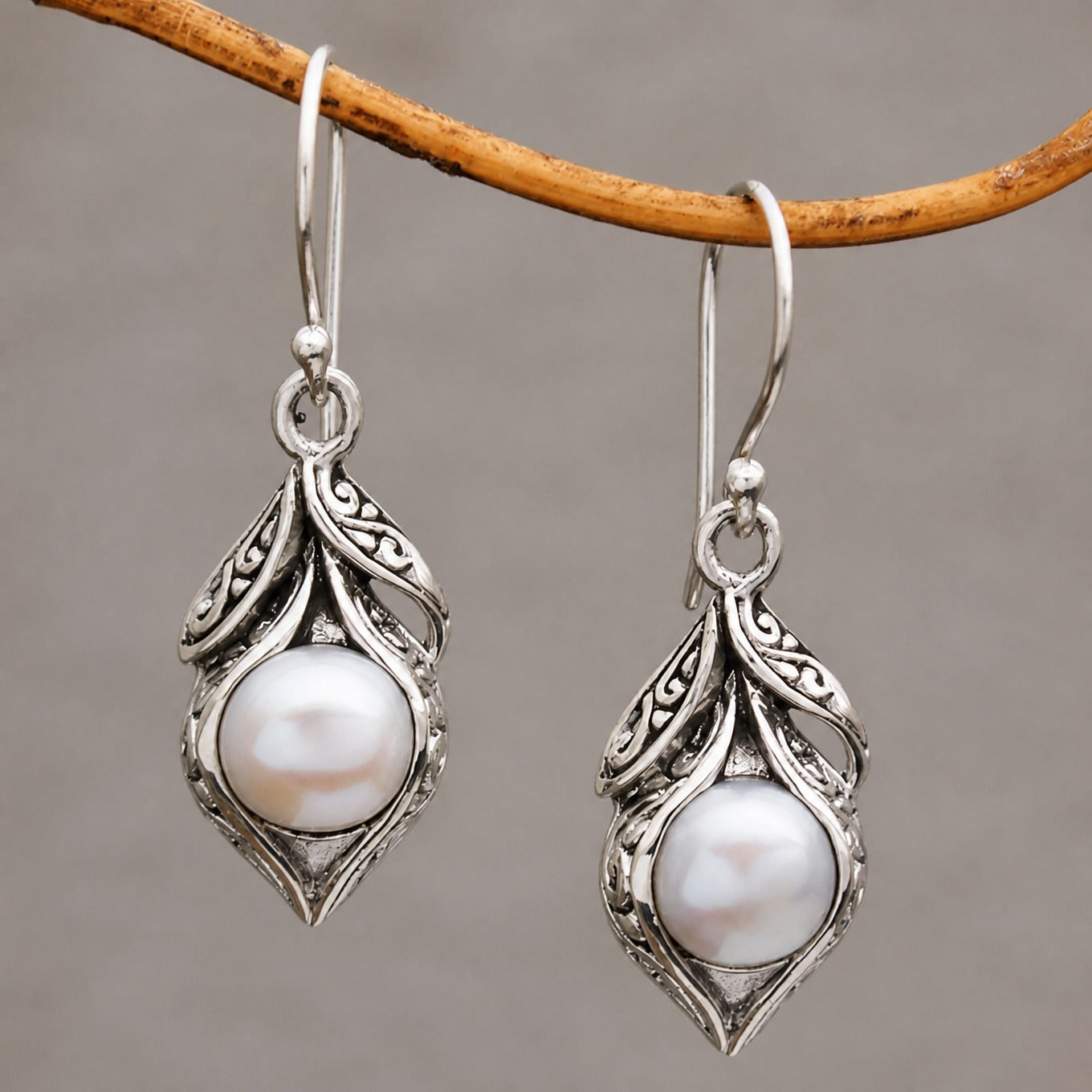 Pearl Cascade Earrings