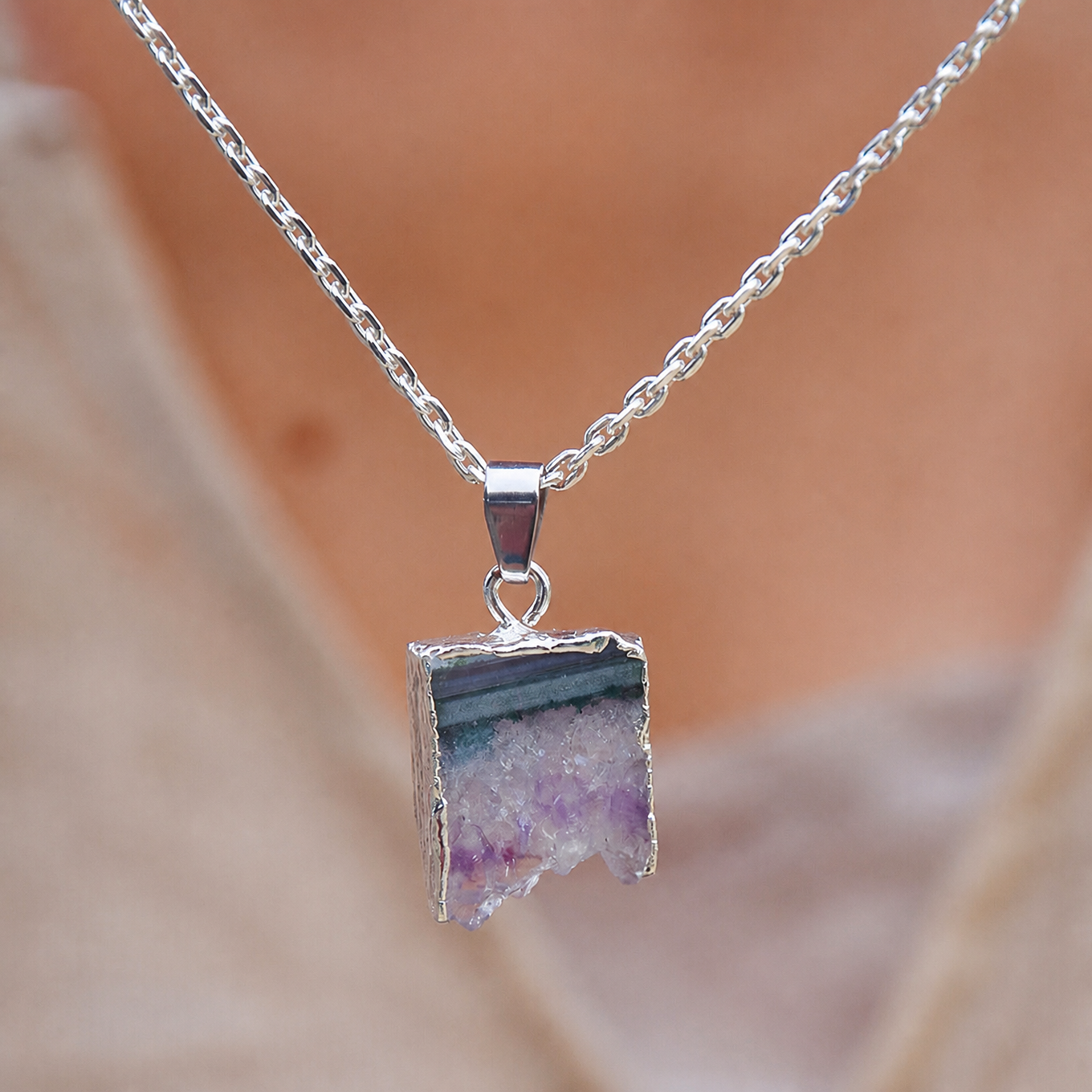 Celestial Amethyst Necklace