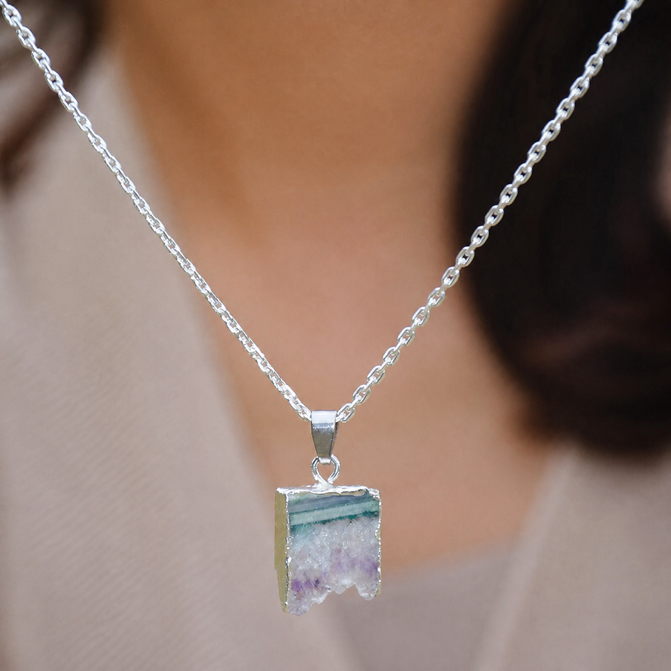 Celestial Amethyst Necklace