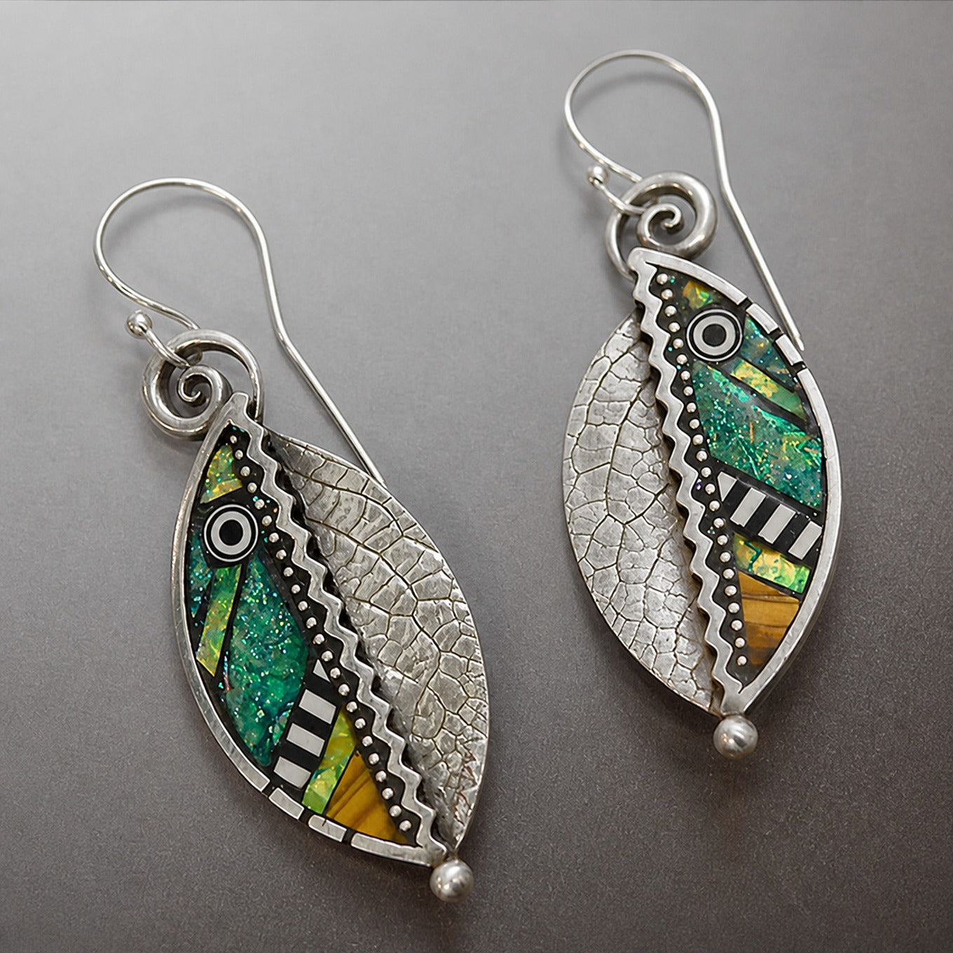 Crystal Vine Glam Earrings