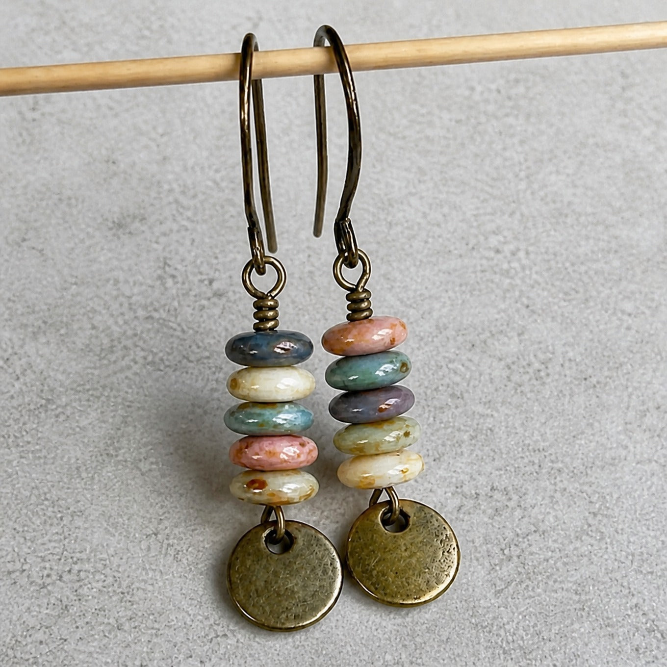 Regal Gem Drop Earrings