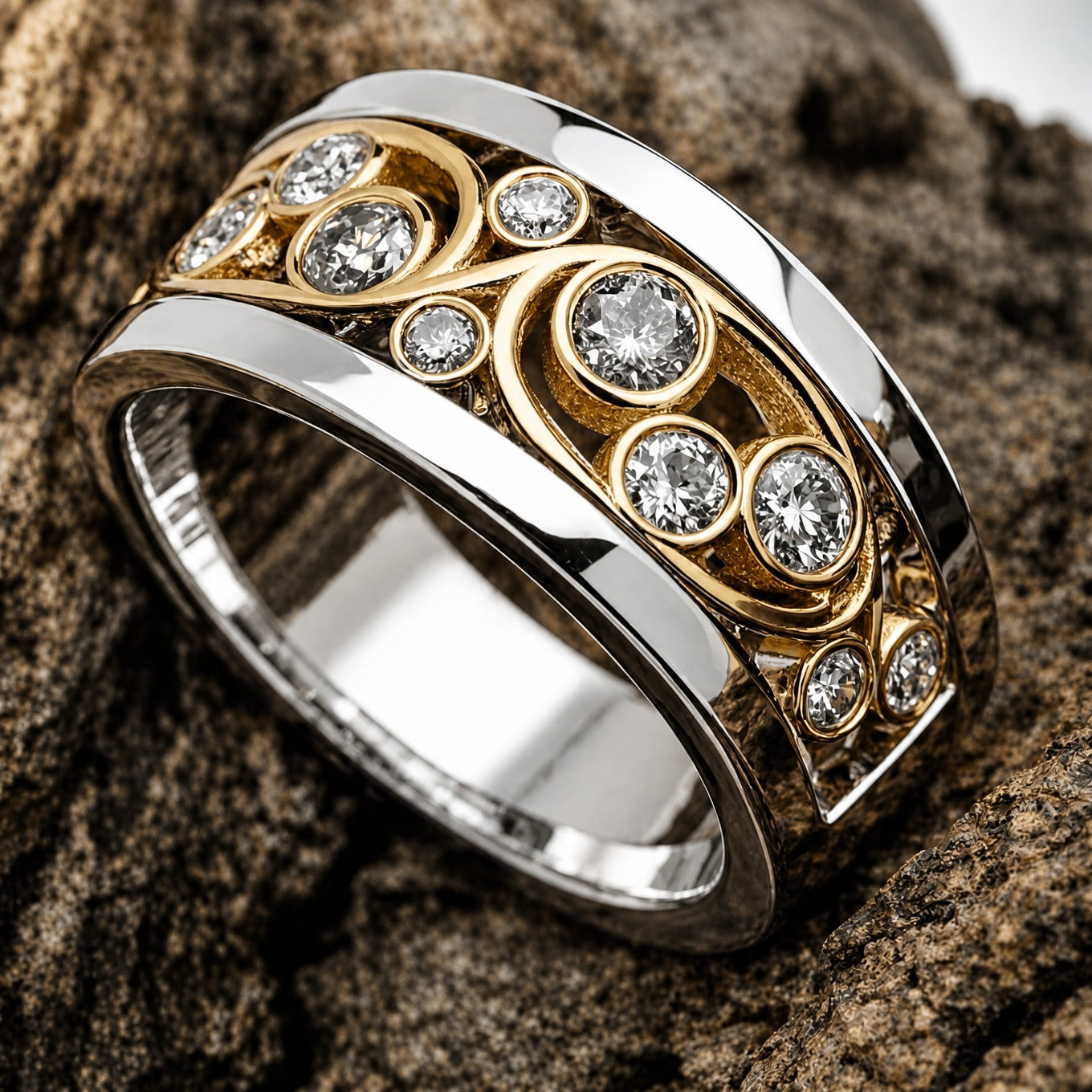 Crystal Ivy Garden Ring