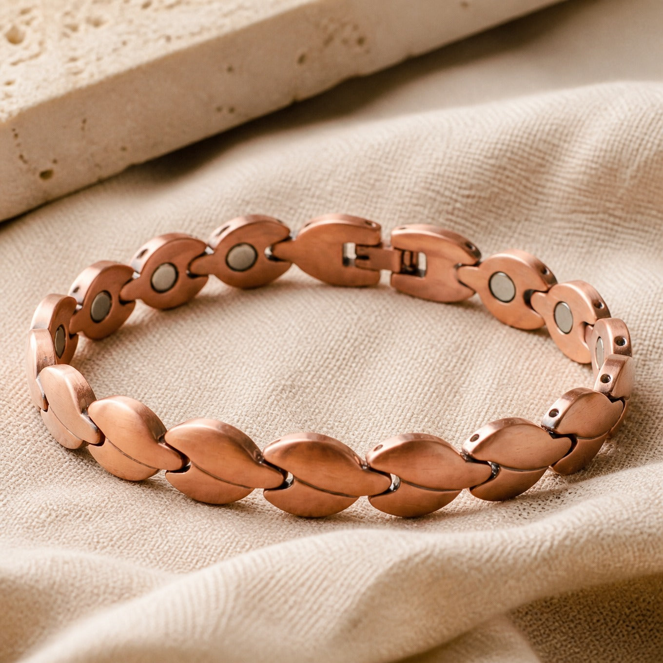 Industrial Luxe Copper Anklet