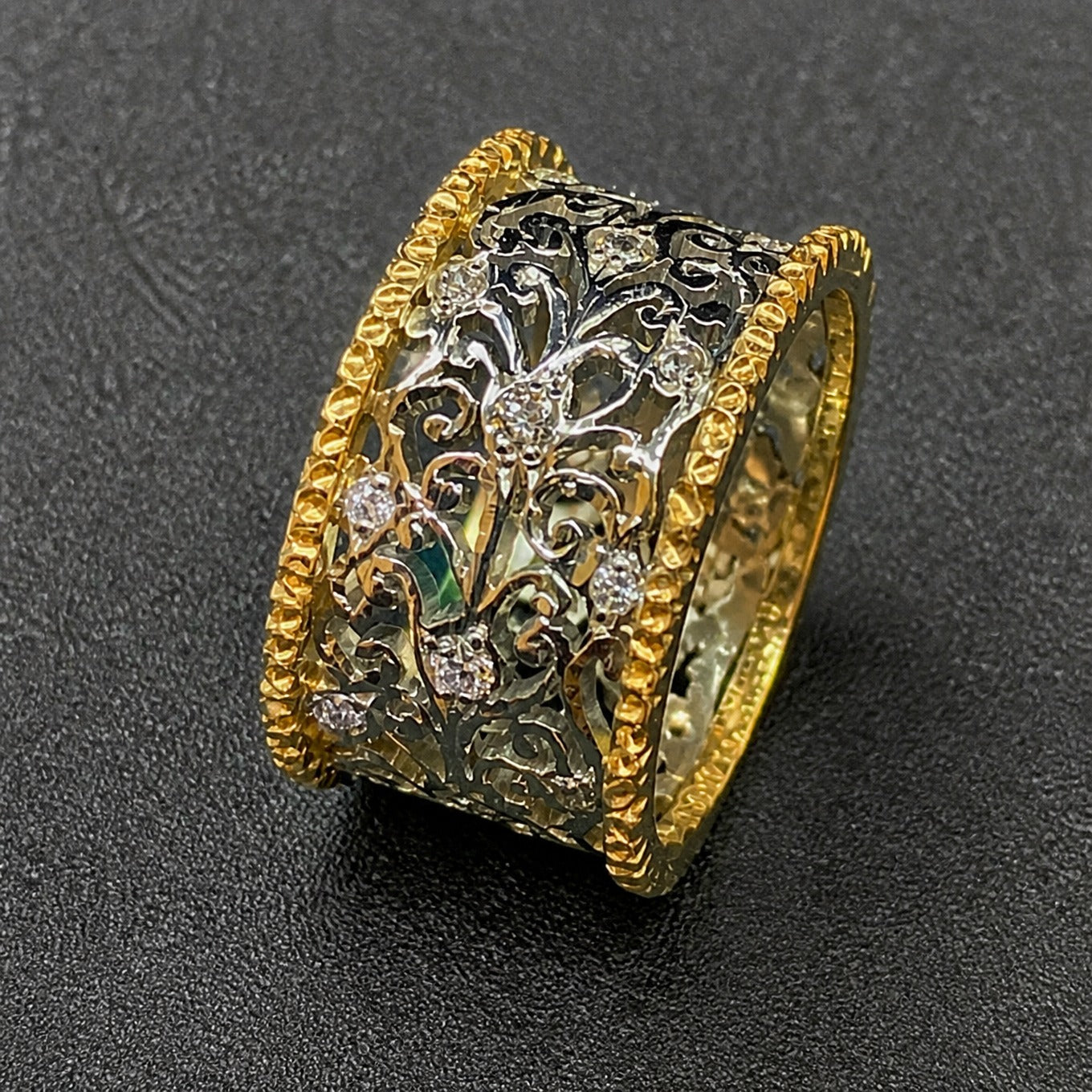 Ivy Zircon Refined Ring