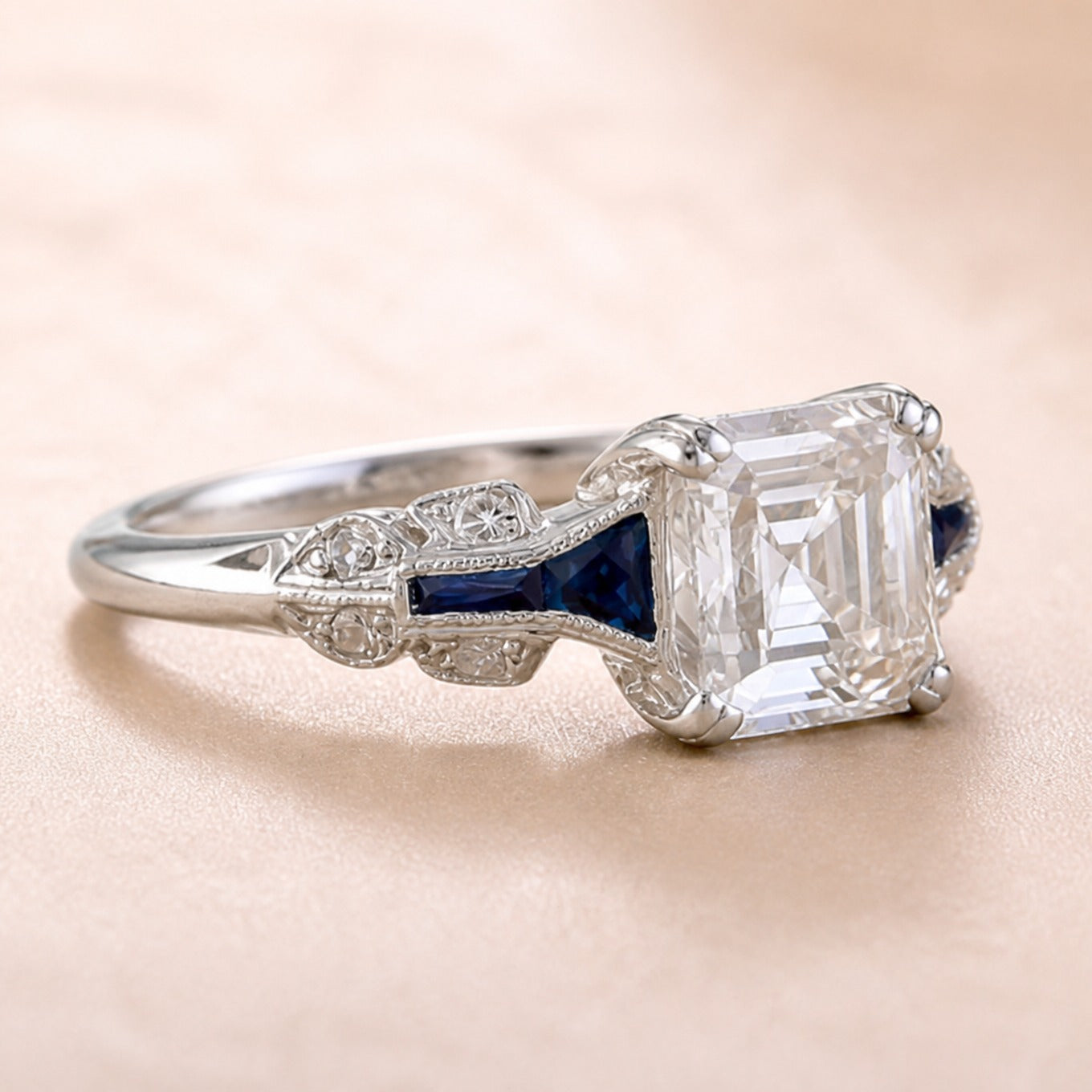 Royal Blue Heirloom Ring