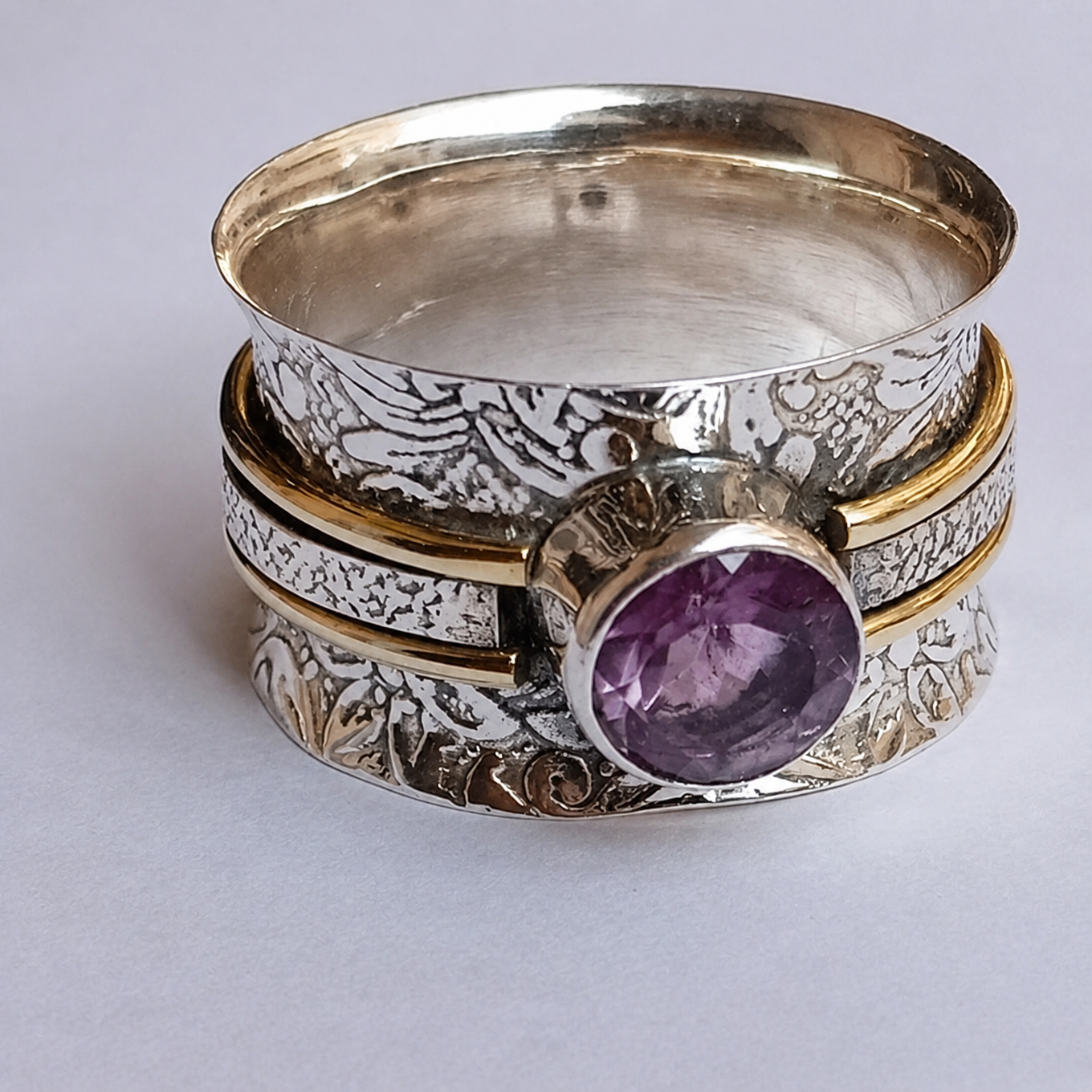 Bohemian Crystal Meditation Ring