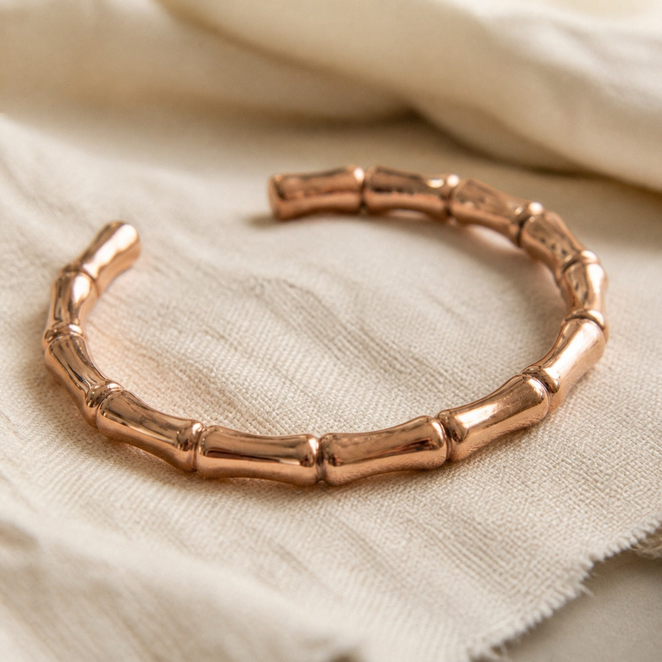 Evergreen Grove Copper Bracelet