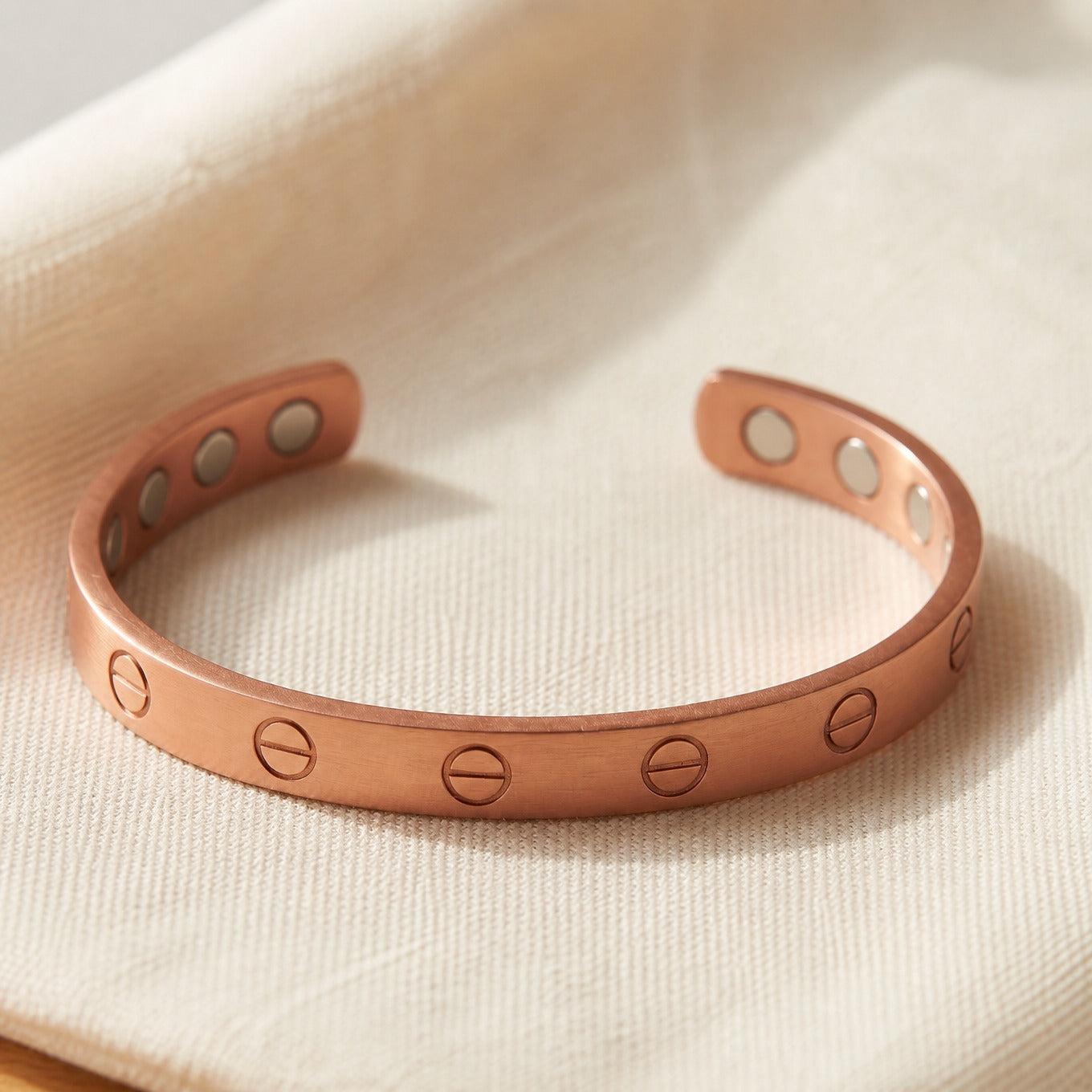 Prestige Bolt Copper Bracelet