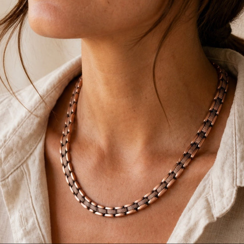 Twilight Haze Copper Necklace